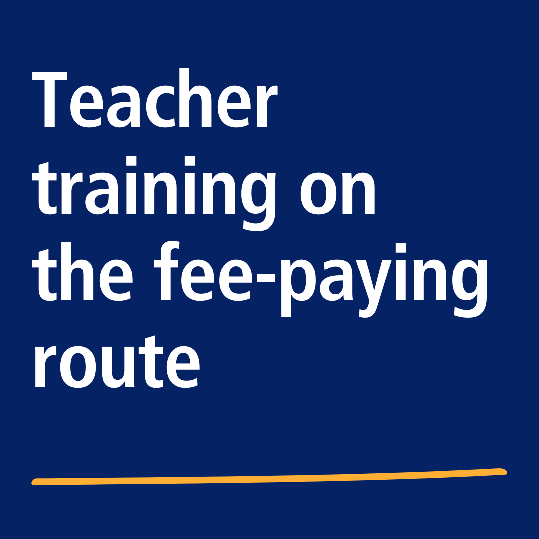 What to expect from fee-paying teacher training